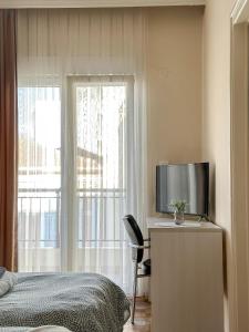 Postel nebo postele na pokoji v ubytování Faros Axd Downtown Hostel