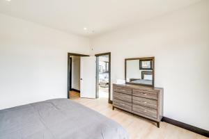 A bed or beds in a room at Custom Windham Mtn Villa with Pool, Theater and Views!
