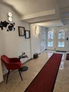 Posezení v ubytování DUA Hotel