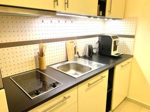Η κουζίνα ή μικρή κουζίνα στο Apartament S19