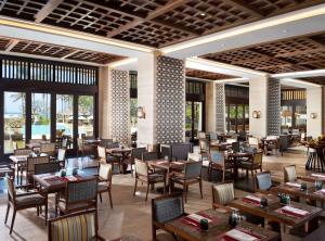Restaurace v ubytování Conrad Bali