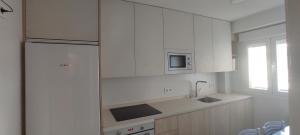 A kitchen or kitchenette at Corralón Tahonas. Centro histórico