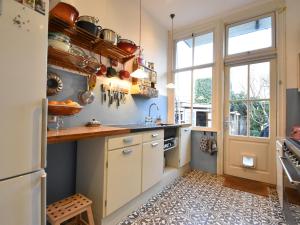 Küche/Küchenzeile in der Unterkunft De Kleine Regentes