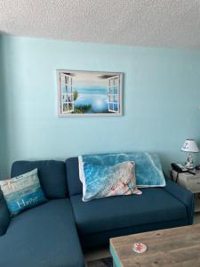 Posezení v ubytování Oceanside Escape