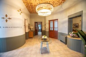 Ο χώρος του λόμπι ή της ρεσεψιόν στο Casona Filiberta