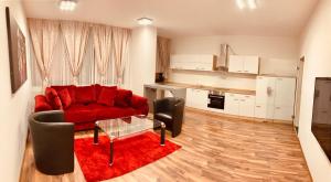 Kjøkken eller kjøkkenkrok på Luxury Premium Apartments