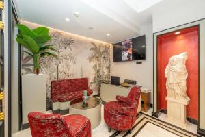 Posezení v ubytování The Byzantium Suites Hotel & Spa