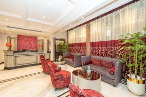 Posezení v ubytování The Byzantium Suites Hotel & Spa