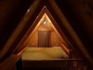 Postel nebo postele na pokoji v ubytování Forest rest