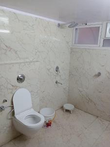 Koupelna v ubytování Hotel Airlines