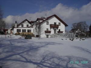 Pension Všeruby v zimě