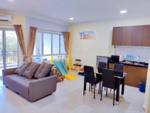 Posezení v ubytování JoJo Homestay Tiara Residence