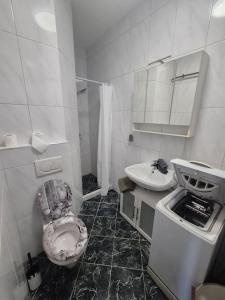 Ett badrum på Charm Apartment