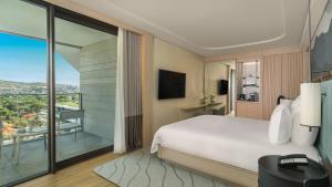 Телевизор и/или развлекательный центр в Swissotel Resort And Spa Cesme