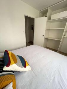 Posteľ alebo postele v izbe v ubytovaní Ref 564 Seignosse océan, bel appartement VUE MER , proche plage et centre, 4 personnes