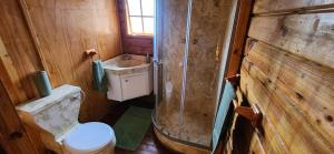 Baðherbergi á Tegwaan's Nest B&B