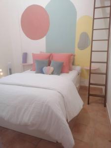 Кровать или кровати в номере Appartement d'une chambre avec wifi a Avignon