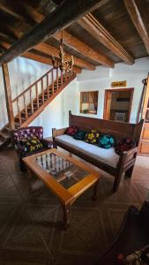 Posezení v ubytování Casa Ines