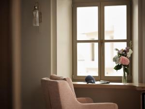 Posezení v ubytování Domus Blanc Boutique Hotel