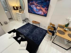 Postel nebo postele na pokoji v ubytování Smart Hotel Budapest