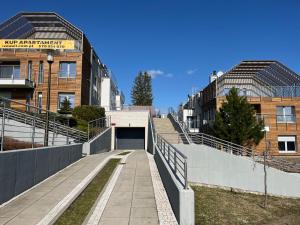 Bygningen som leiligheten ligger i
