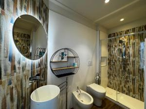 Bagno di SKYLINE- 3 Apartments with view