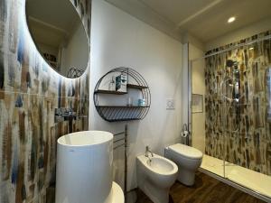 Bagno di SKYLINE- 3 Apartments with view