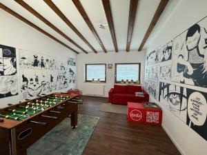 Hostel Mannheim的游戏室