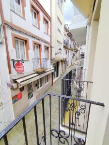 Balkón nebo terasa v ubytování Steve Apartamento