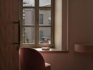 Posezení v ubytování Domus Blanc Boutique Hotel