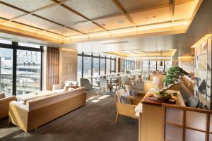 DoubleTree by Hilton Kyoto Station的休息区