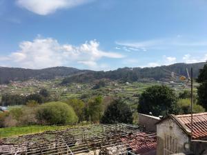 a view from the roof of a building at Apartamento Portocelo, en Marín (Pontevedra) in Marín