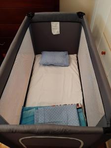 A bed or beds in a room at beautiful apartment near the beach