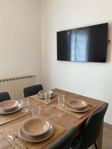 TV a/nebo společenská místnost v ubytování CasadiCampo