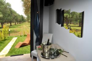 Zahrada ubytování B&B La Zudrea