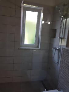 Łazienka w obiekcie Ferienhaus Magdalena