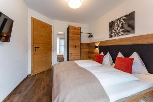 Postel nebo postele na pokoji v ubytování Chalet Edelweiss