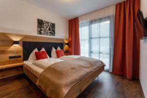 Postel nebo postele na pokoji v ubytování Chalet Edelweiss