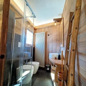 Ένα μπάνιο στο Baita Lou refuge dal cervou
