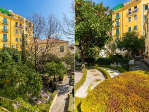 A garden outside Starhost - MINERVA SUITE seaview