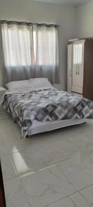 Кровать или кровати в номере Pousada Recanto Boituva
