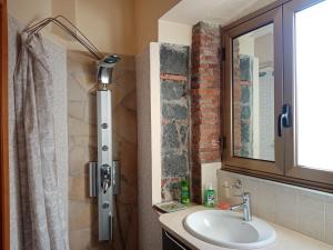 Kúpeľňa v ubytovaní La Finestra sull'Etna