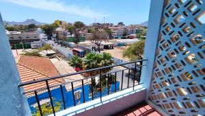 Rõdu või terrass majutusasutuses Residencial Amarante
