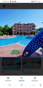 Swimmingpoolen hos eller tæt på Sunny Fort apartments Sanny Beach Parking Free