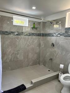 Ένα μπάνιο στο Tropical Apartments Tobago +4 φωτογραφίες