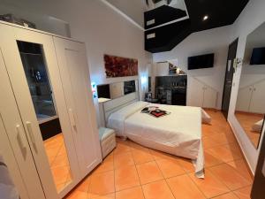 Krevet ili kreveti u jedinici u okviru objekta Cefalù Cozy Flat