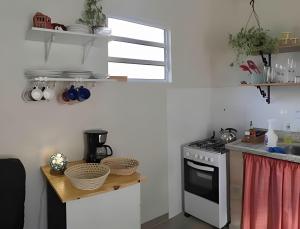 Køkken eller tekøkken på Casinha na Represa 2 + 26 billeder