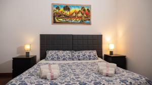 A bed or beds in a room at Casa Latilla