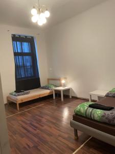 Posezení v ubytování U6 Schöpfwerk Hostel 11