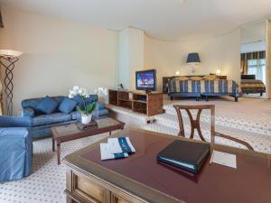TV a/nebo společenská místnost v ubytování Park Hotel Principe